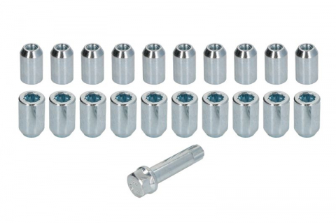Anvelope si Jante - Trusa montaj janta aliaj (NUT-KIT; N STAR M12x1,5 + STAR TOOL K19; 1 kit / 4 roti - B/N cantitate 16)