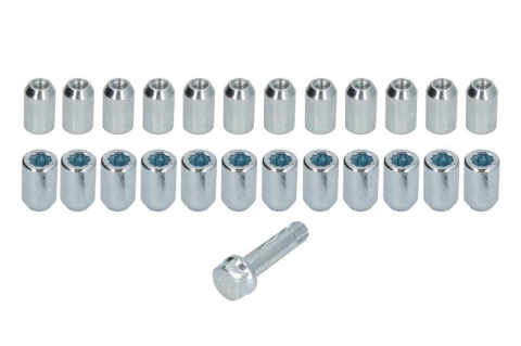 Anvelope si Jante - Trusa montaj janta aliaj (NUT-KIT; N STAR M12X1,5 + STAR TOOL K21; 1 kit / 4 roti - B/N cantitate 24)