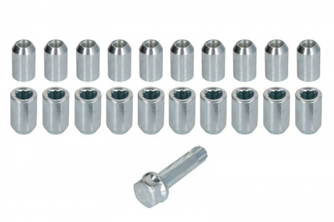 Anvelope si Jante - Trusa montaj janta aliaj (NUT-KIT; N STAR M14x1,5 + STAR TOOL K21; 1 kit / 4 roti - B/N cantitate 20)