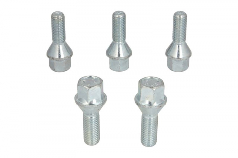 Accesorii montaj - Trusa montaj janta aliaj (OE/Fix; B B12 60° con M12x1,5 L26; 1 kit / 1 roata - 5 orificii)