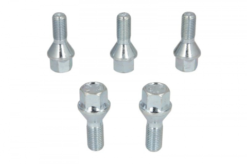 Accesorii montaj - Trusa montaj janta aliaj (OE/Fix; B B27 60° con M12x1,5 L24; 1 kit / 1 roata - 5 orificii)