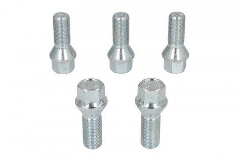 Accesorii montaj - Trusa montaj janta aliaj (OE/Fix; B C17F27 60° con M14x1,25 L27; 1 kit / 1 roata - 5 orificii)