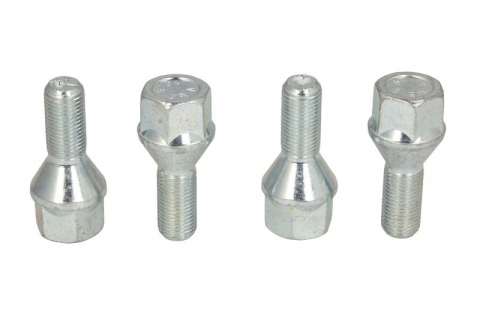 Accesorii montaj - Trusa montaj janta aliaj (OE/Fix; B C19B24 60° con M12x1,25 L24; 1 kit / 1 roata - 4 orificii)