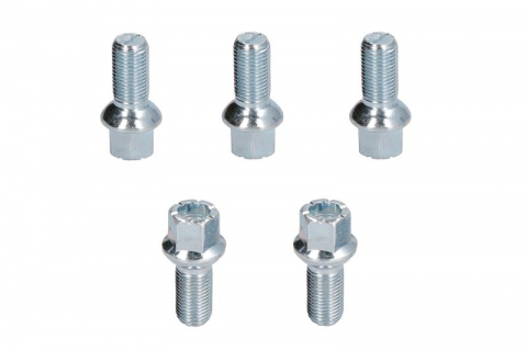 Accesorii montaj - Trusa montaj janta aliaj (OE/Fix; B LS17D27F sfera M14x1,5 L27 R13; 1 kit / 1 roata - 5 orificii)