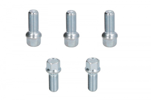 Accesorii montaj - Trusa montaj janta aliaj (OE/Fix; B S17D30 sfera M14x1,5 L30 R13; 1 kit / 1 roata - 5 orificii)