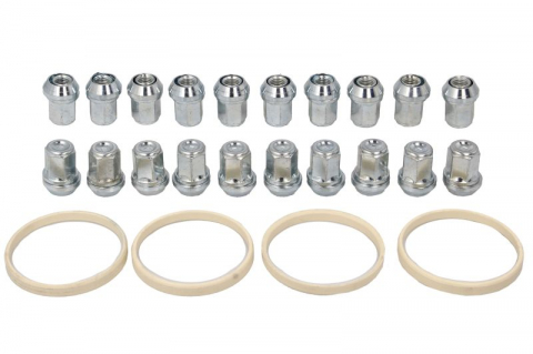 Accesorii montaj - Trusa montaj janta aliaj (OHN 76x70,2 RIC. DA O 76-67,1; DV M 12x1,5 K19 DV6LE; 1 kit / 4 roti - B/N cantitate 20)