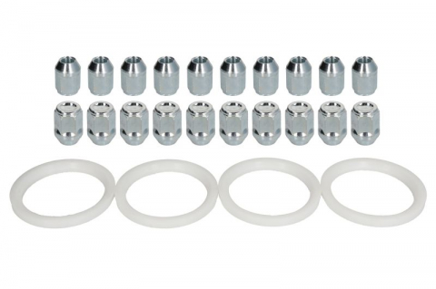 Anvelope si Jante - Trusa montaj janta aliaj (P 76x60,1; N M14x1,5 K21 CLOSED; 1 kit / 4 roti - B/N cantitate 20)
