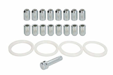 Anvelope si Jante - Trusa montaj janta aliaj (P 76x60,1; N STAR M12x1,25 + STAR TOOL K19; 1 kit / 4 roti - B/N cantitate 16)