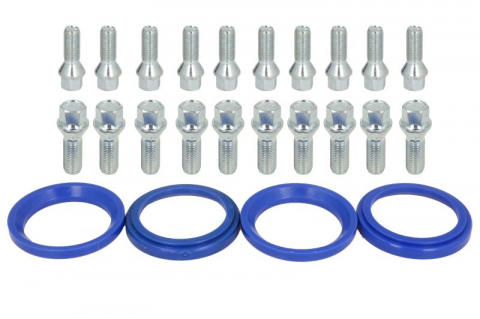 Accesorii montaj - Trusa montaj janta aliaj (TX 76x57,1; B M14x1,5x30 K17 C17D30; 1 kit / 4 roti - B/N cantitate 20)