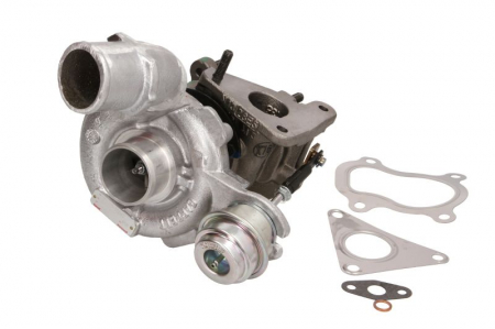 Turbocompresor - Turbocompresor ( cu set de garnituri) potrivit VOLVO S40 I; MITSUBISHI CARISMA, SPACE STAR; NISSAN INTERSTAR; OPEL MOVANO A, VIVARO A; RENAULT LAGUNA I, LAGUNA II, MASTER II 1.9D 03.99-