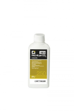 Consumabile service AC - Ulei instalatie climatizare PAG 46, 0,25L 1 buc, tip refrigerant CO2, service masini hibride, ISO 46