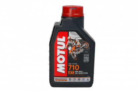 Ulei Lichide tehnice - Ulei moto 2T MOTUL 710 1l TC JASO FD sintetic ester