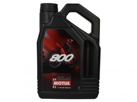 Ulei Lichide tehnice - Ulei moto 2T MOTUL 800 Factory Line Off Road 4l JASO FD sintetic ester