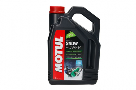 Ulei Lichide tehnice - Ulei moto 2T MOTUL Snowpower semisintetic 2-timpi snowmobil 4 litri