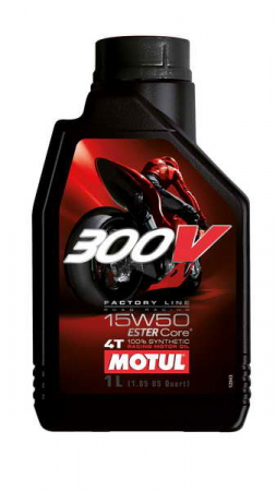 Ulei Lichide tehnice - Ulei moto 4T MOTUL 300V Factory Line SAE 15W50 1l JASO MA2 sintetic ester