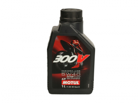 Ulei Lichide tehnice - Ulei moto 4T MOTUL 300V Factory Line SAE 5W40 1l JASO MA2 sintetic ester