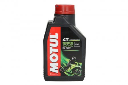 Ulei Lichide tehnice - Ulei moto 4T MOTUL 5000 SAE 10W40 1l SL JASO MA-2 Semi-sintetic
