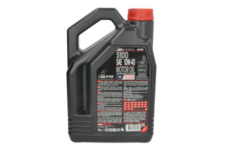 Ulei moto 4T MOTUL 5100 SAE 10W40 4l SM JASO MA-2 Semi-sintetic imbogatit cu esteri [1]