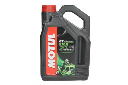 Ulei Lichide tehnice - Ulei moto 4T MOTUL 5100 SAE 15W50 4l SM JASO MA-2 Semi-sintetic imbogatit cu esteri