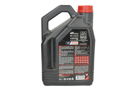 Ulei moto 4T MOTUL 5100 SAE 15W50 4l SM JASO MA-2 Semi-sintetic imbogatit cu esteri [1]