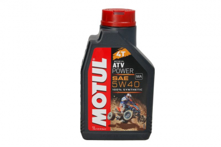 Lichide moto - Ulei moto 4T MOTUL ATV SAE 5W40 1l SN JASO MA-2 sintetic