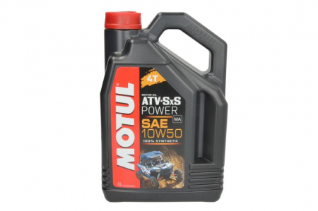 Lichide moto - Ulei moto 4T MOTUL ATV-SXS POWER SAE 10W50 4l SJ JASO MA-2 sintetic