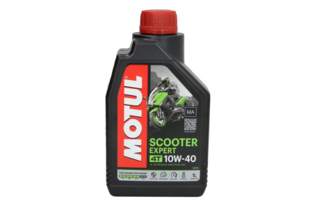 Lichide moto - Ulei moto 4T MOTUL Scooter Expert SAE 10W40 1l SM JASO MA Semi-sintetic