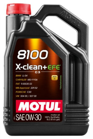 Ulei Lichide tehnice - Ulei motor Motul 8100 (5L) 0W30 ; ACEA C3; BMW LL-04; CHRYSLER MS-11106; FIAT 9.55535 S3; MB 229.52; PORSCHE C30; VW 504.00; VW 507.00