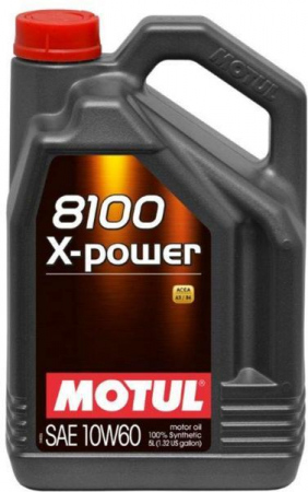 Ulei Lichide tehnice - Ulei motor Motul 8100 (5L) 10W60 ;API CF; SN; ACEA A3; B4; FIAT 9.55535 H3