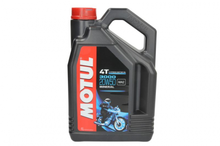Ulei Lichide tehnice - Ulei motor Motul Motul 837 041 3000 4T 20W50 mineral 4 litri 