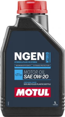 Ulei motor - Ulei motor Motul NGEN HYBRID (1L) 0W20 (vehicule hibrid) ;API SP; ACEA GF-6A; HONDA; KIA; NISSAN; TOYOTA