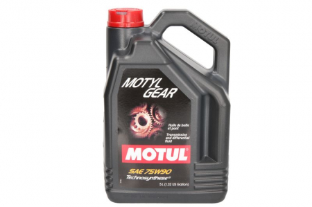 Ulei Lichide tehnice - Ulei transmisie MOTYLGEAR (5L) SAE 75W90 ;API GL-4; GL-5; MIL-L-2105D