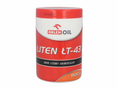 Ulei Lichide tehnice - Vaselina ORLEN LT-43 0,8KG pentru lubrifiere rulmenti si echipamente cu rulare de sarcina mare, temperaturi de la  -30°C pana la +130°C 