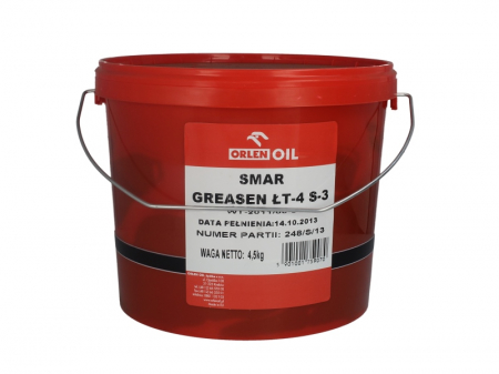 Vaselina - Vaselina rulmenti GREASEN LT-4 S3 4,5KG - ORLEN