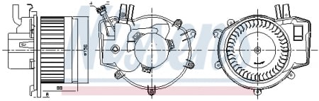 Piese Auto - Ventilator habitaclu MERCEDES SL (R230), SLR (R199) 3.5-6.0 dupa 2001