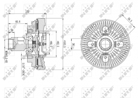 Ventilator - Ventilator potrivit FORD USA E, ECONOLINE 4.2-5.4CNG 01.95-
