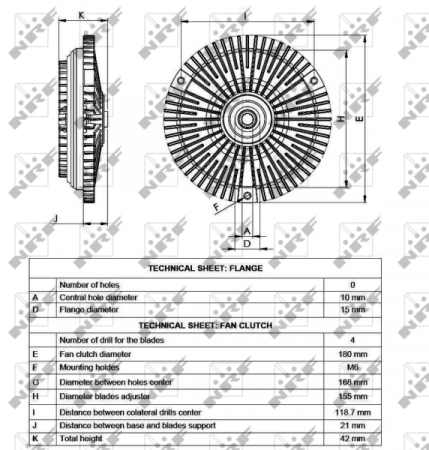 Ventilator - Ventilator potrivit MERCEDES T1 (601), T1 (602), T1 (B601), T1 (B602) 2.8D/2.9D 12.82-02.96