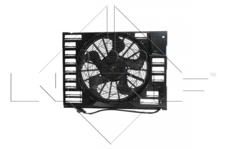 Ventilator - Ventilator radiator (cu carcasa) BMW Seria 7 (E65, E66, E67) 3.6/4.4 intre 2001-2005