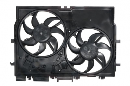 Ventilator - Ventilator radiator (cu carcasa, dublu) FIAT DUCATO 2.2D/2.3D/3.0D dupa 2006