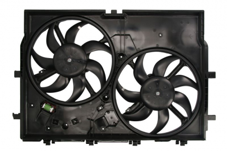 Ventilator - Ventilator radiator (cu carcasa, dublu) potrivit FIAT DUCATO 2.0D-3.0D 07.06-