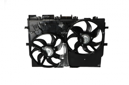 Ventilator radiator (cu carcasa, dublu) potrivit FIAT DUCATO 2.2D/2.3D/3.0D 07.06- [4]