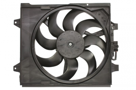 Ventilator - Ventilator radiator (cu carcasa) FIAT 500 1.2/1.3D/1.4 dupa 2007