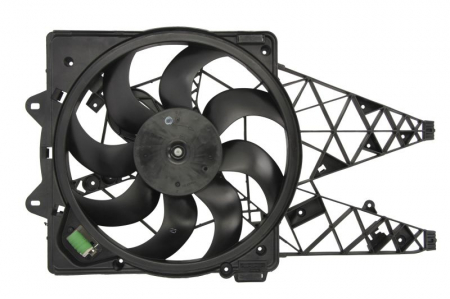 Ventilator - Ventilator radiator (cu carcasa) FIAT DOBLO 1.3D-2.0D dupa 2010