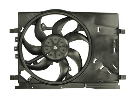 Ventilator - Ventilator radiator (cu carcasa) FIAT GRANDE PUNTO, PUNTO, PUNTO EVO; OPEL CORSA D 0.9-1.4LPG dupa 2005