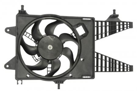Ventilator - Ventilator radiator (cu carcasa) FIAT IDEA, PUNTO; LANCIA MUSA, YPSILON 1.3D dupa 2003