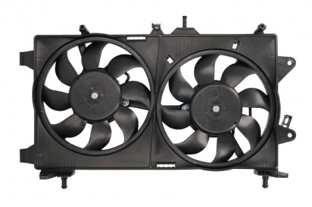 Ventilator - Ventilator radiator (cu carcasa) FIAT IDEA, PUNTO; LANCIA MUSA, YPSILON 1.3D dupa 2003