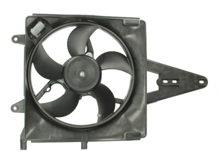 Ventilator - Ventilator radiator (cu carcasa) FIAT PALIO, SIENA, STRADA 1.0-1.7D dupa 1996
