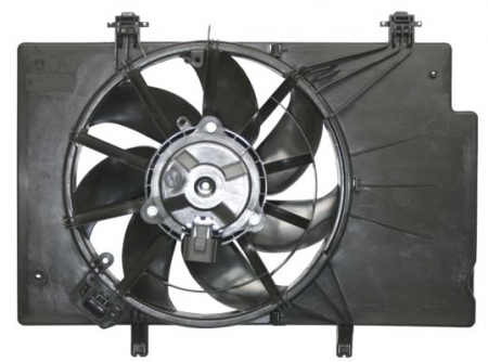 Ventilator - Ventilator radiator (cu carcasa) FORD B-MAX, ECOSPORT, FIESTA V, FIESTA VI 1.25-1.6D dupa 2007