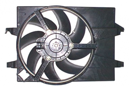 Ventilator - Ventilator radiator (cu carcasa) FORD FIESTA V, FUSION 1.25-2.0 intre 2001-2012