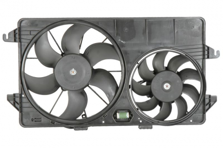 Ventilator - Ventilator radiator (cu carcasa) FORD TOURNEO CONNECT, TRANSIT CONNECT 1.8D intre 2002-2013